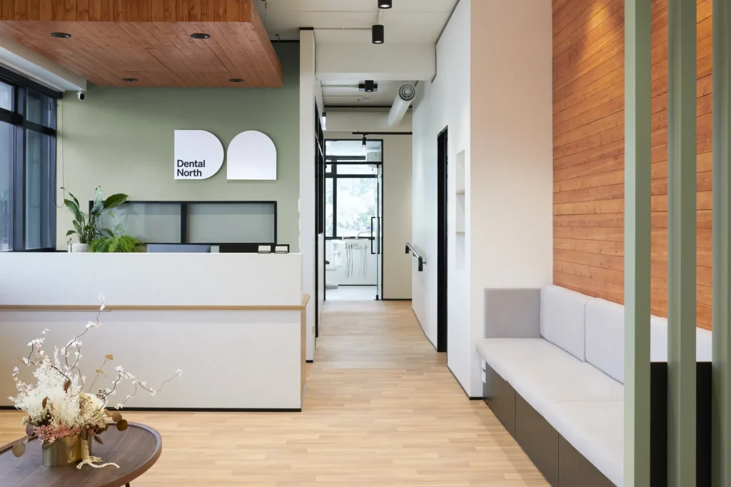 Dental North Reception Area